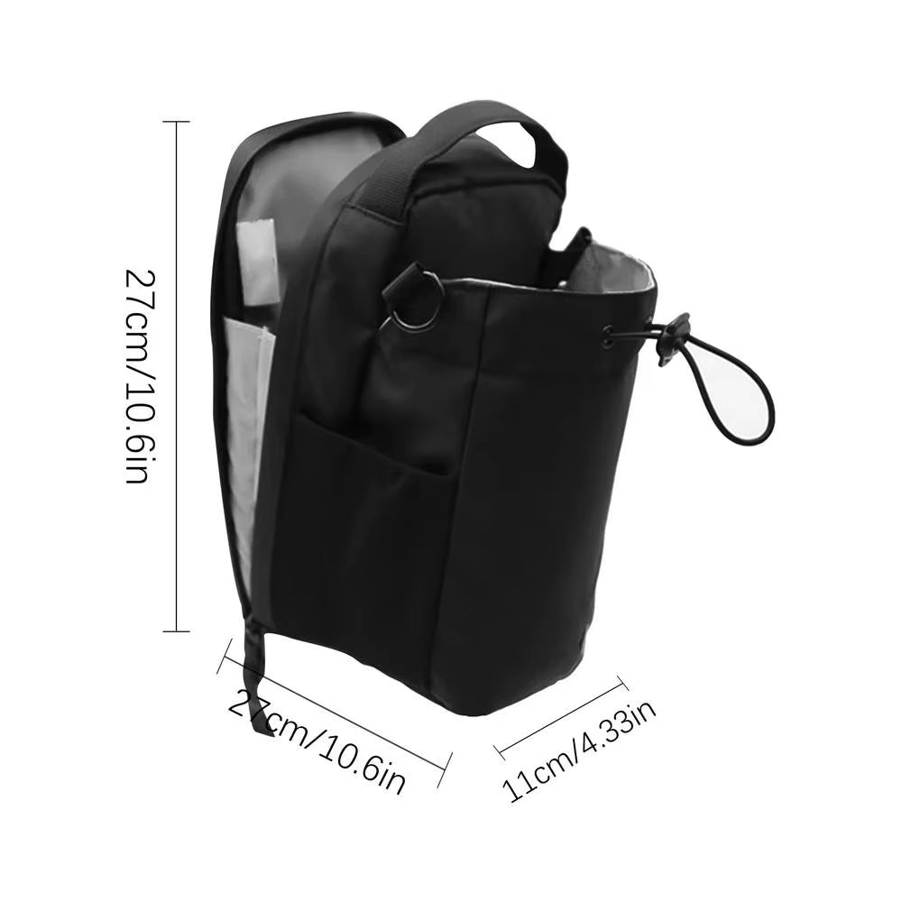 Magnetic Gym Phone Sling Bag for Men and Women - Versatile Crossbody Organizer for Earphones, Keys, and Water Bottles