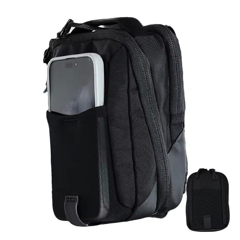 Magnetic Gym Phone Sling Bag for Men and Women - Versatile Crossbody Organizer for Earphones, Keys, and Water Bottles
