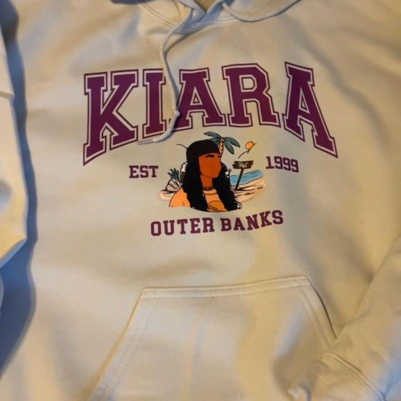 Outer Banks Graphic Hoodie - 100% Cotton - Aesthetic