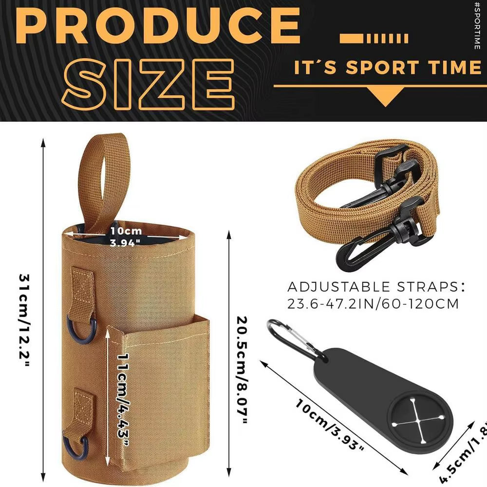 Magnetic Gym Phone Sling Bag for Men and Women - Versatile Crossbody Organizer for Earphones, Keys, and Water Bottles